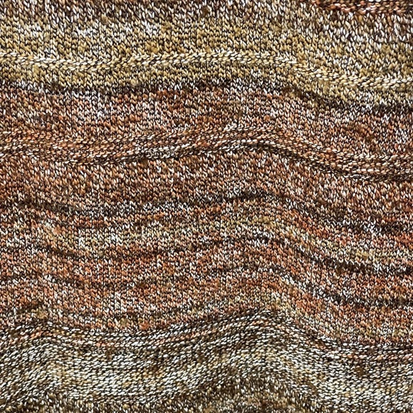 J.Jill Long Duster Cardigan Knit Sweater Hazelnut Multicolor Size Petite Medium - Picture 9 of 11